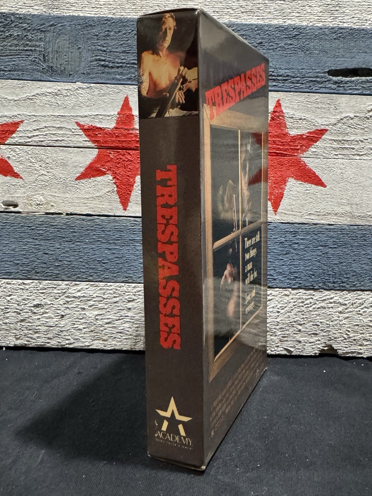 TRESPASSES (VHS, 1986) Academy 1986 Ben Johnson, Adam Roarke