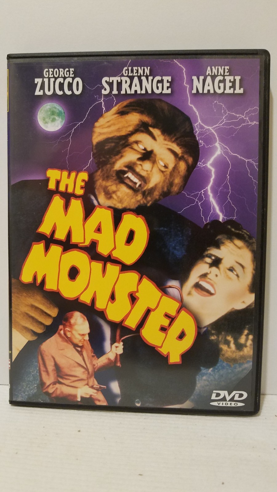 THE MAD MONSTER 1942 GEORGE ZUCCO GLENN STRANGE 77min. ALPHA DVD