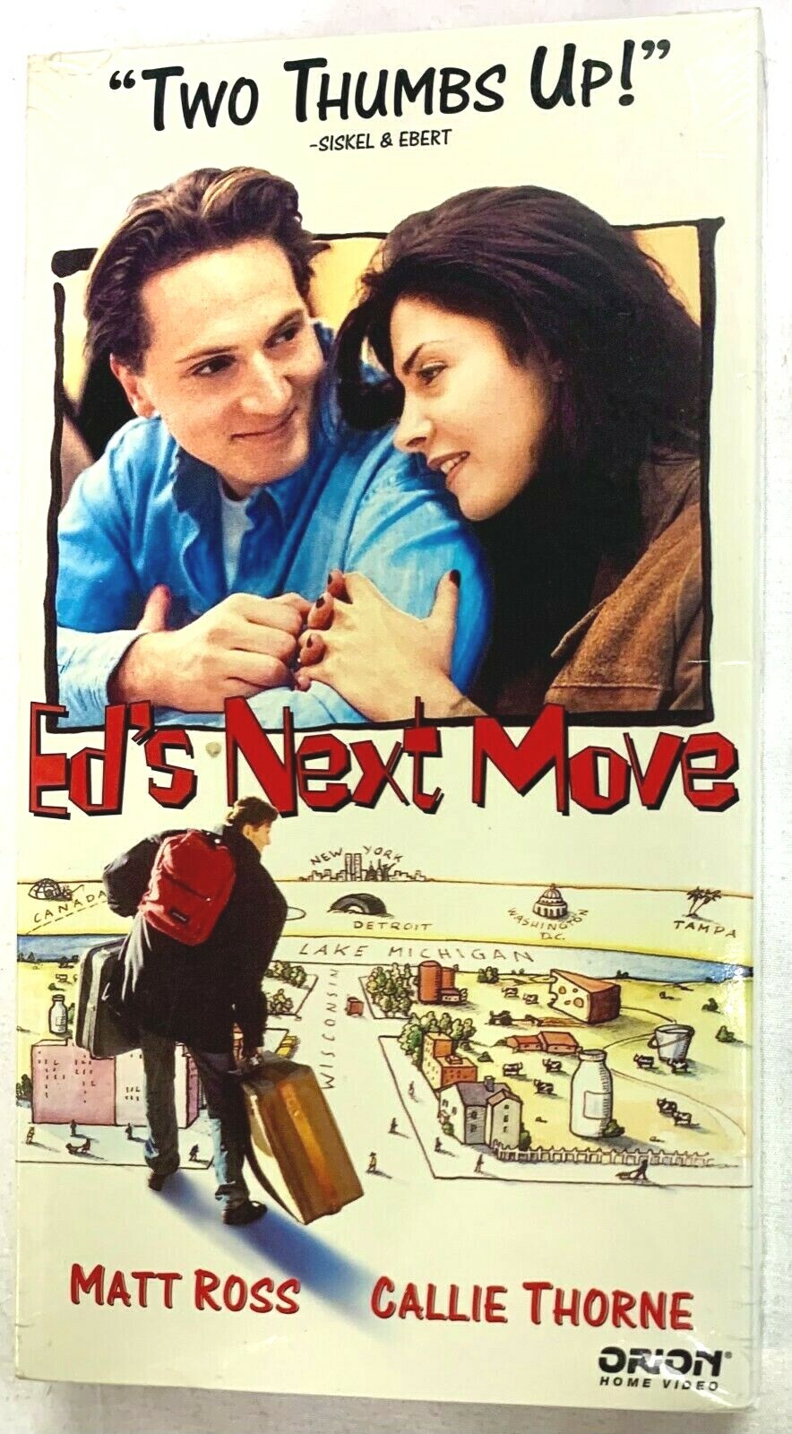 Ed’s Next Move (VHS, 1997) New SEALED – Matt Ross, Callie Thorne (R) Orion NEW