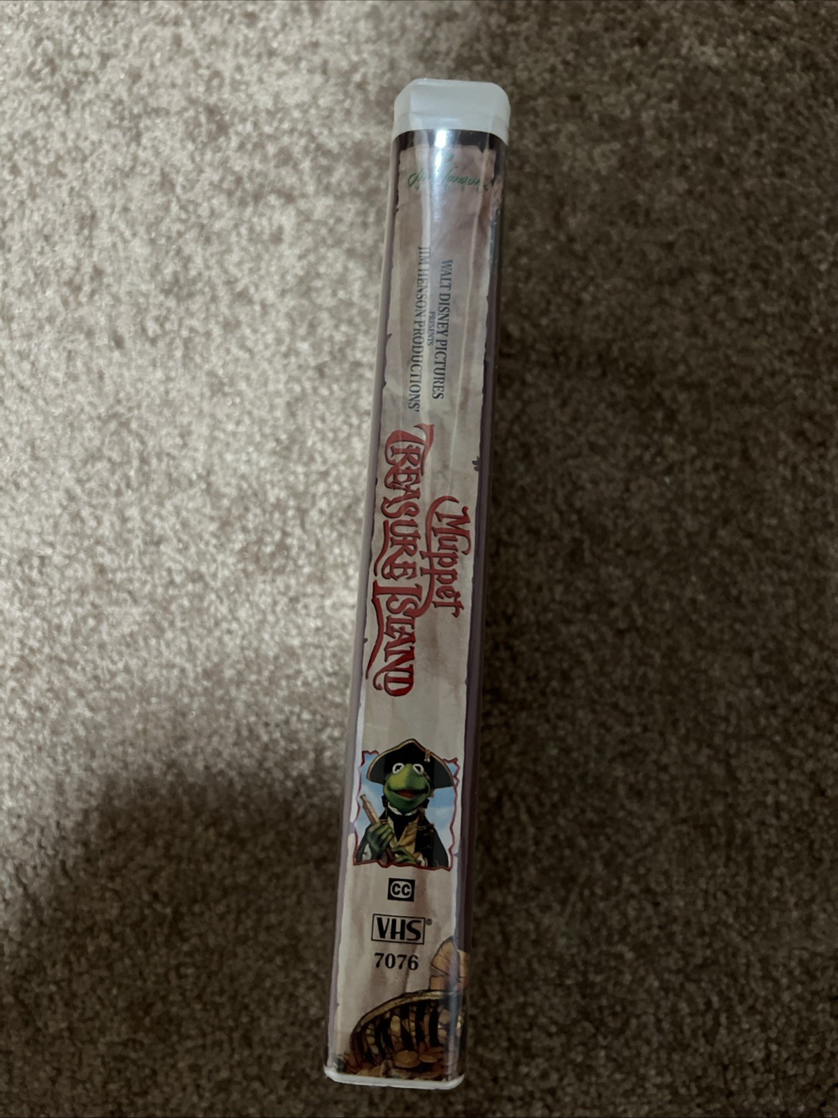 Muppet Treasure Island 1996 VHS Clamshell Edition Disney Jim Henson Video