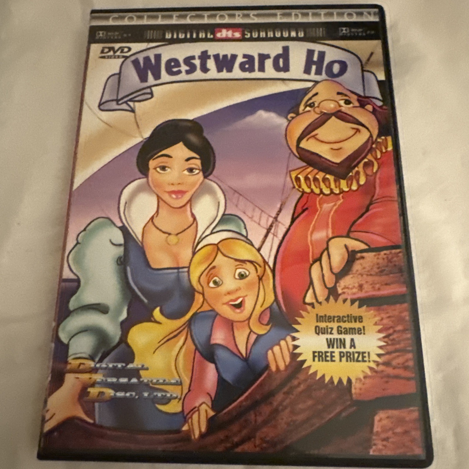 Westward Ho DVD 1999 Remastered Animated Movie