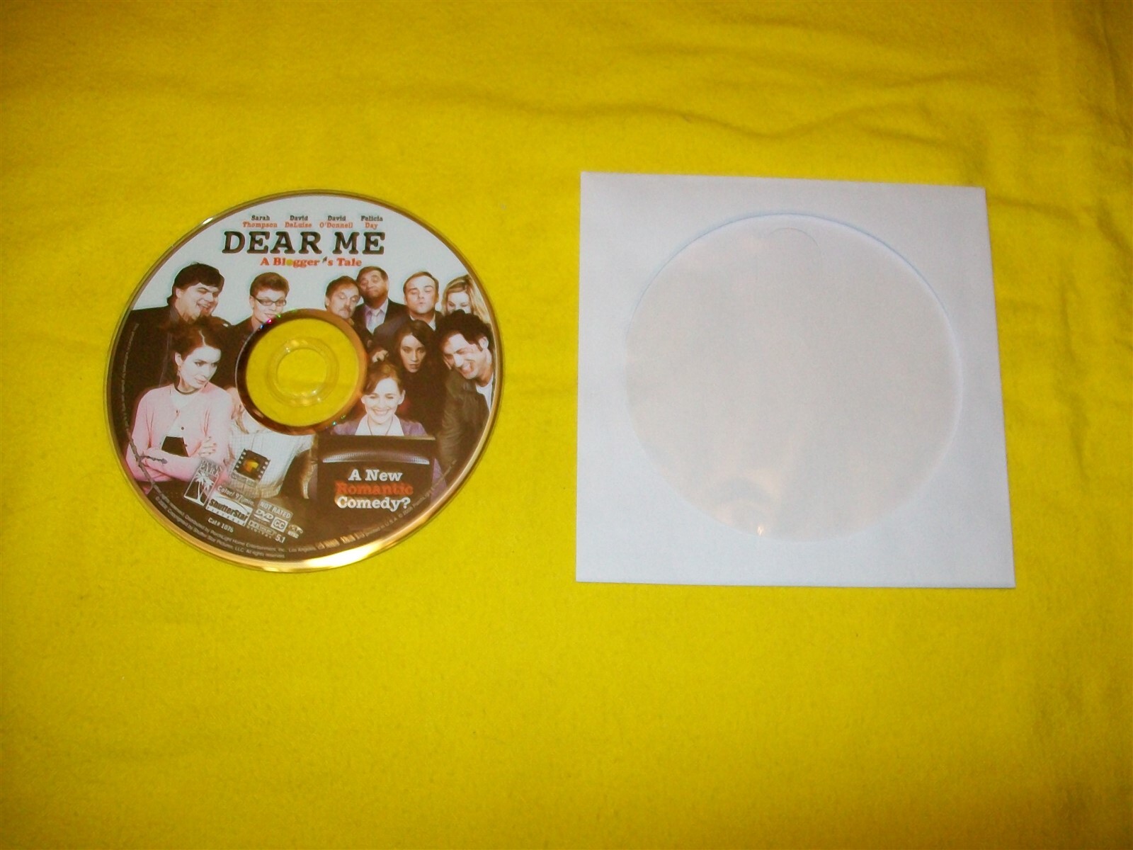 DEAR ME DVD DISC ONLY NO CASE SARAH THOMPSON DAVID DELUISE FELICIA DAY