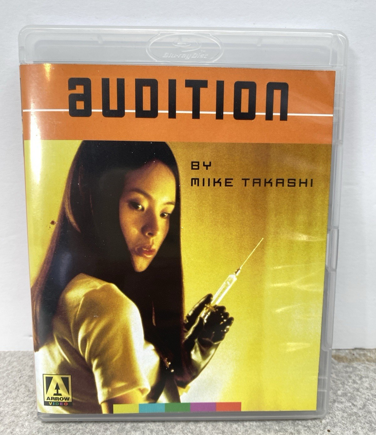 Audition Blu-ray J-Horror Japanese Horror 1999 Cult Classic Miike Takashi Insert