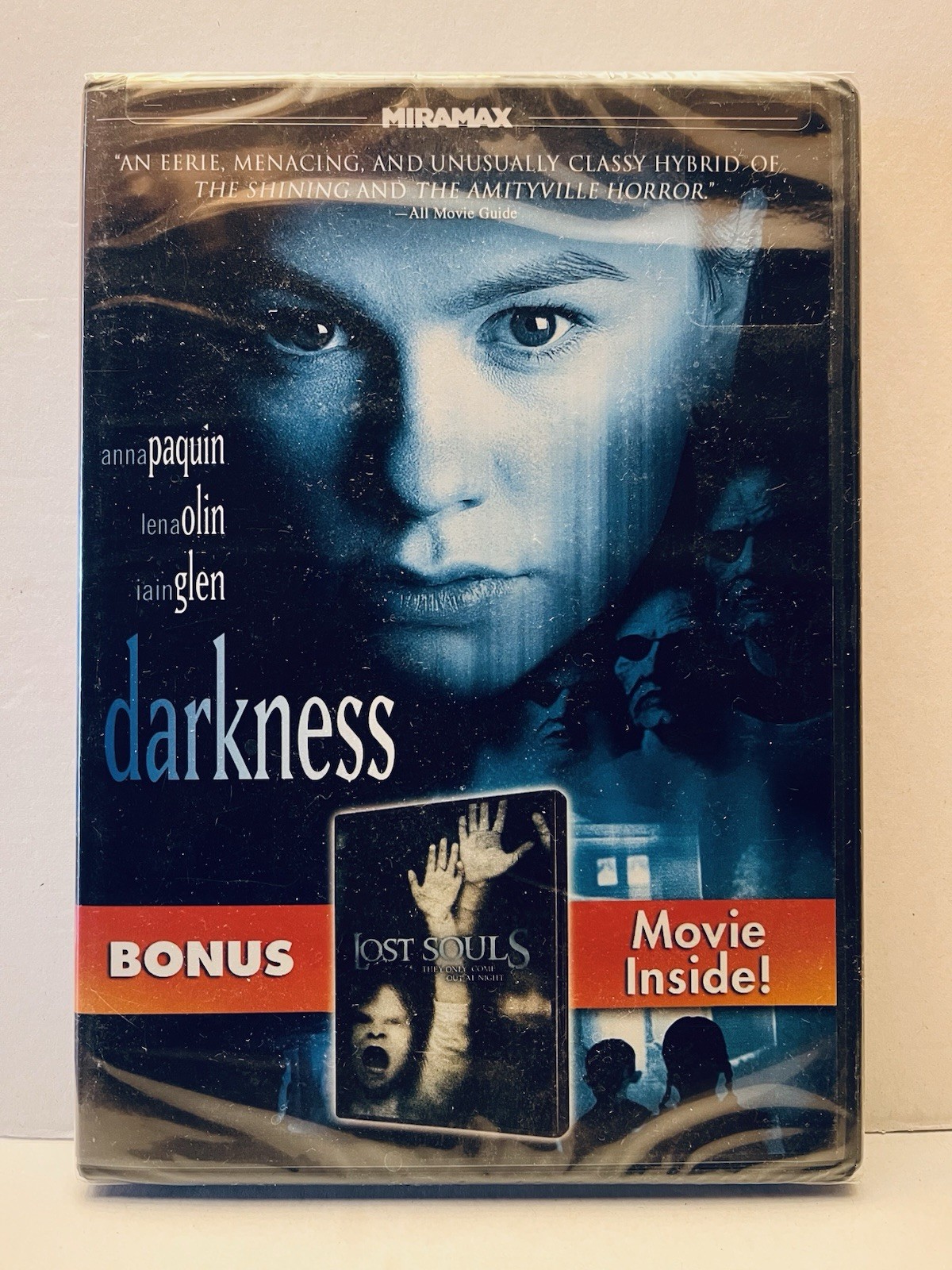 Darkness / Lost Souls Horror Double Feature Anna Paquin DVD
