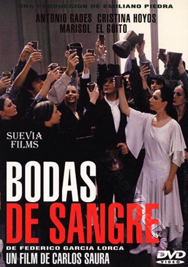 Blood Wedding NEW PAL Arthouse DVD Carlos Saura Antonio Gades C. Hoyos Spain