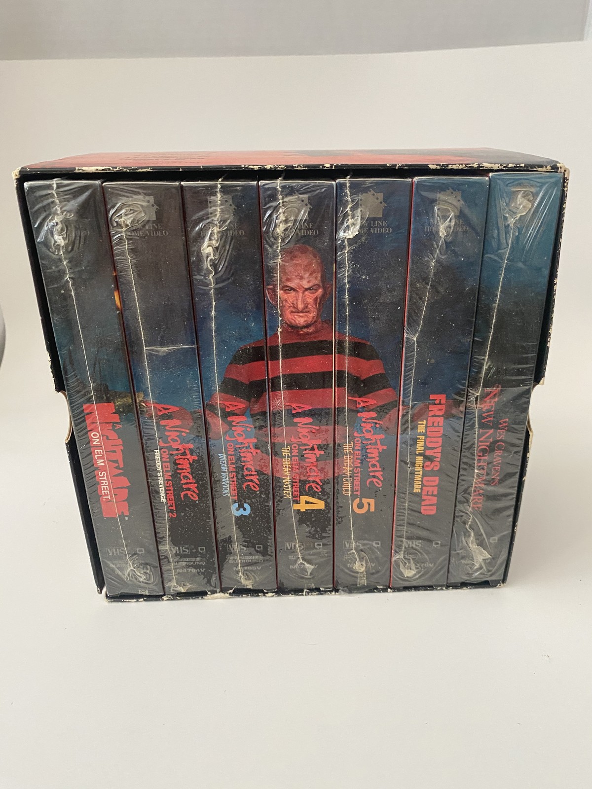 The Nightmare Collection VHS Box Set Digitally Remastered Freddy Krueger 7
