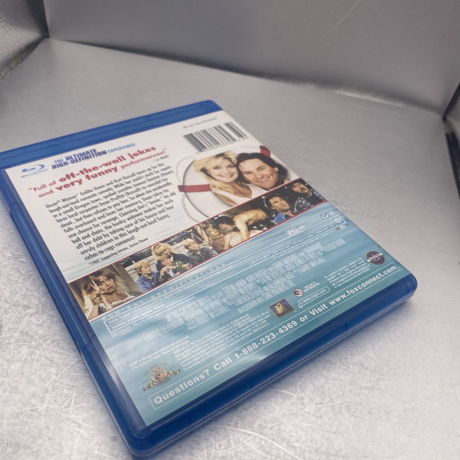 Overboard (1987) (RPKG/BD) [Blu-ray], DVD, Goldie Hawn,Jeffrey Wiseman, OOP