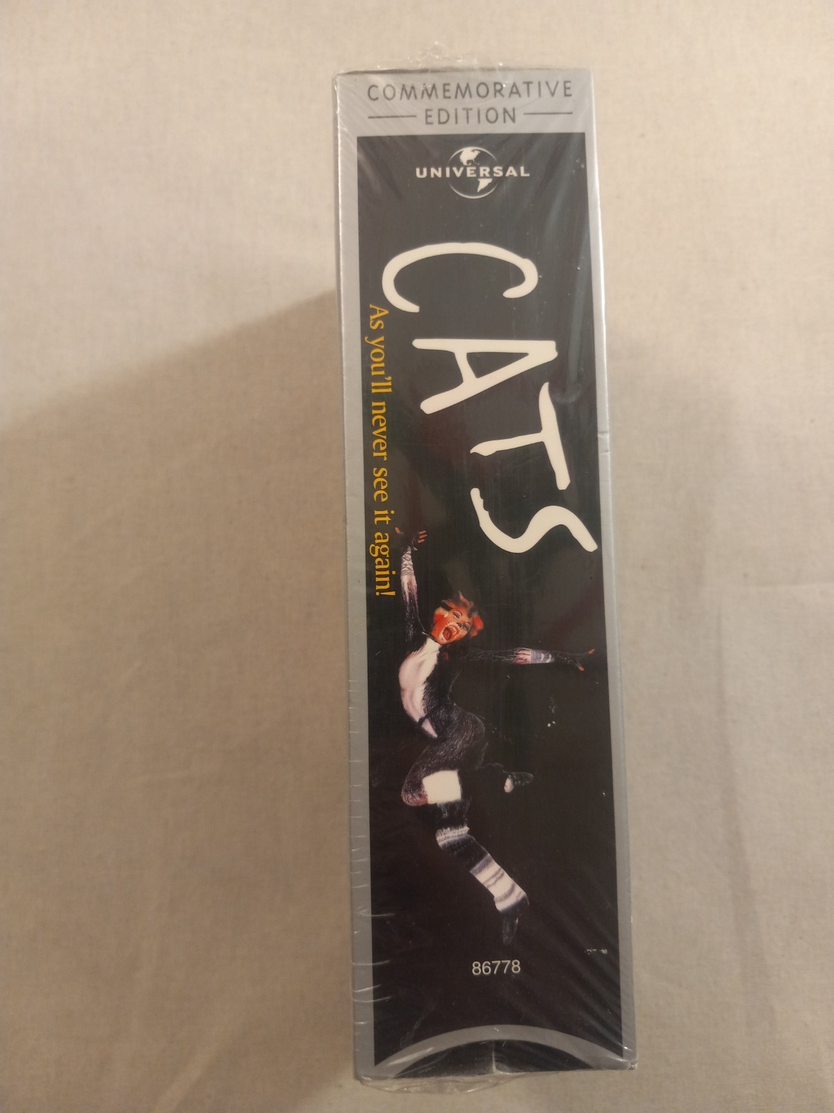 Cats VHS Commemorative Edition , 2 Tapes Sealed Watermark