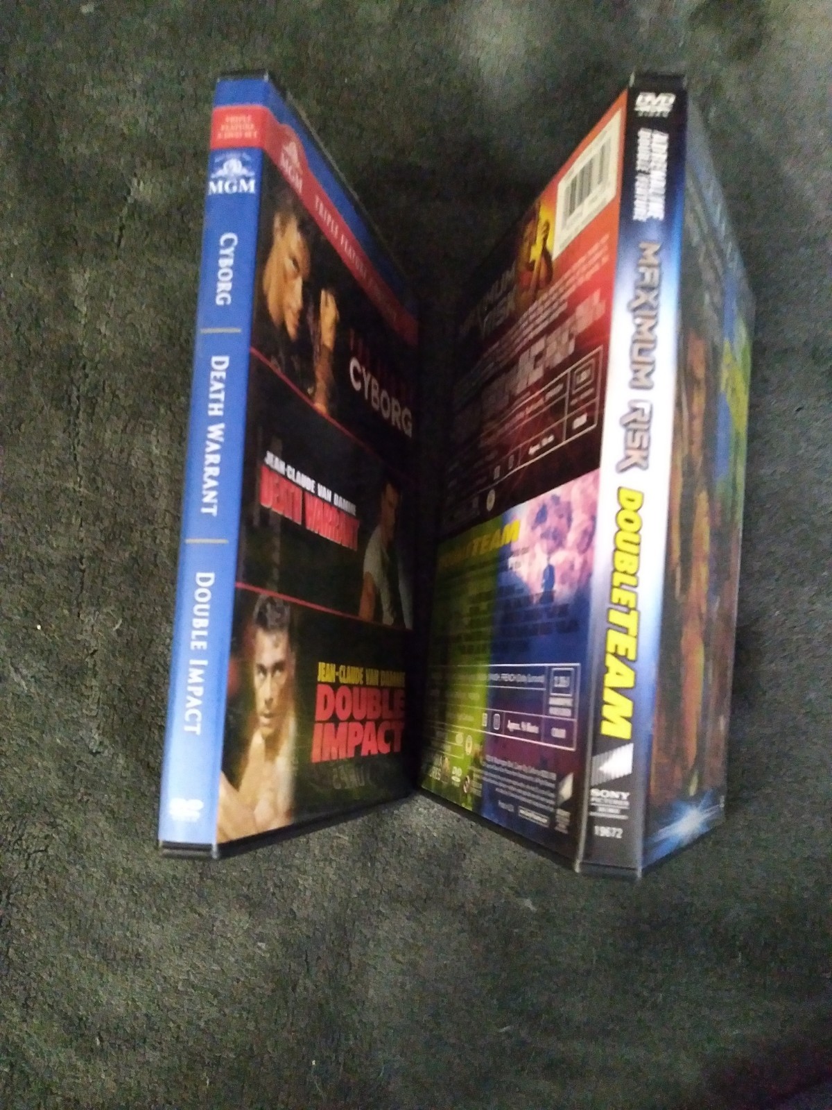 Jean-Claude Van Damme Movie Lot (DVD) 5 Films On Two DVD’s