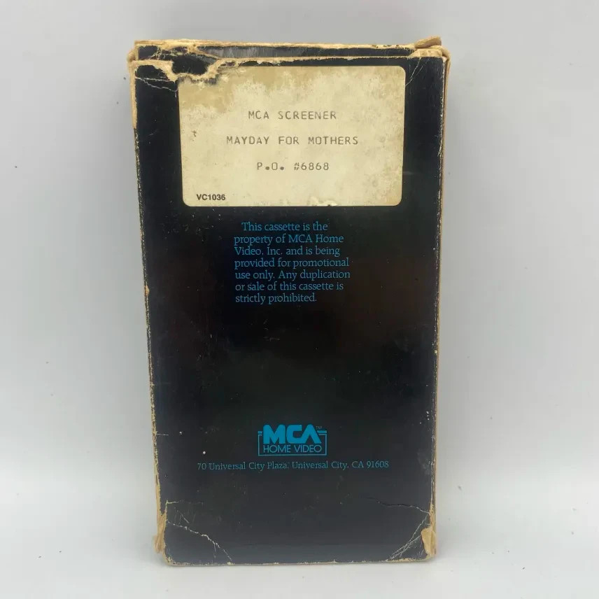 Mayday for Mothers Screener Promo VHS TESTED WORKS HTF RARE
