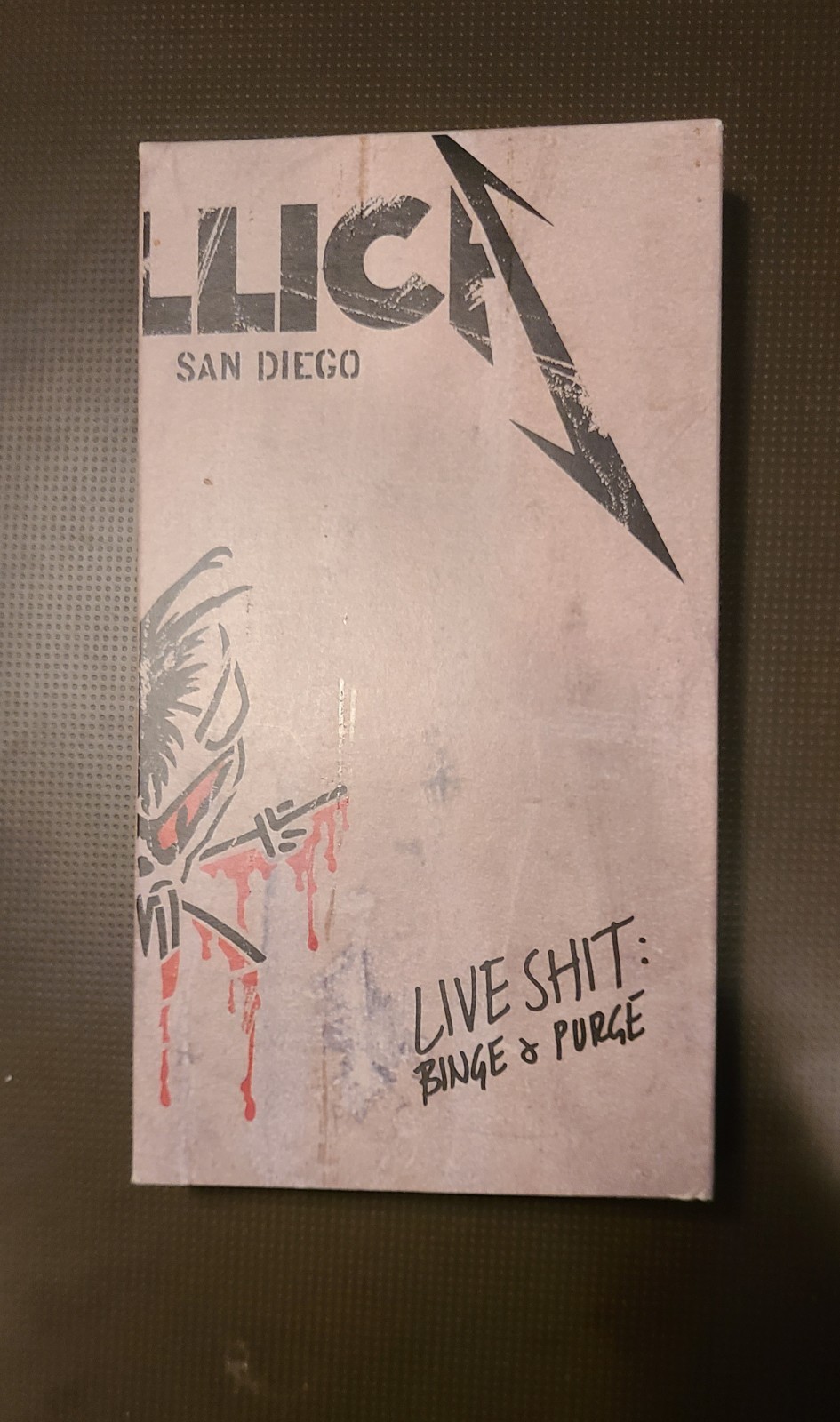Metallica Live Sh!t Binge And Purge San Diego Part 2 Vhs Tape