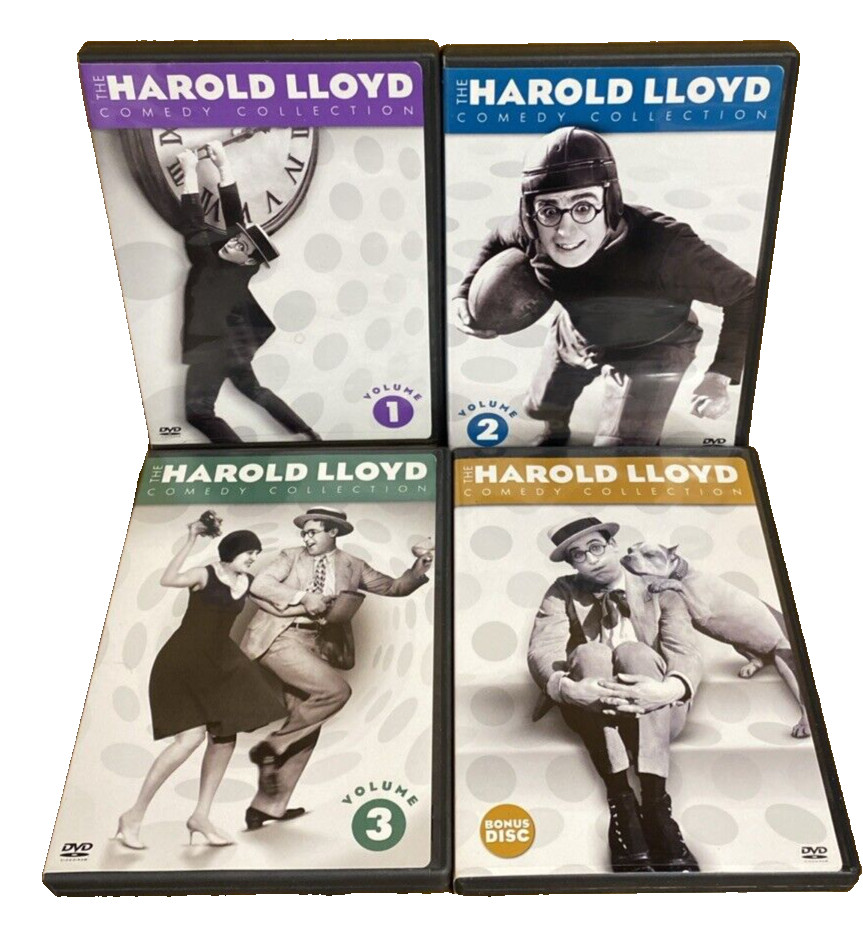 Harold Lloyd Comedy Collection 7 DVDs Volume 1-3 plus Bonus Box Set