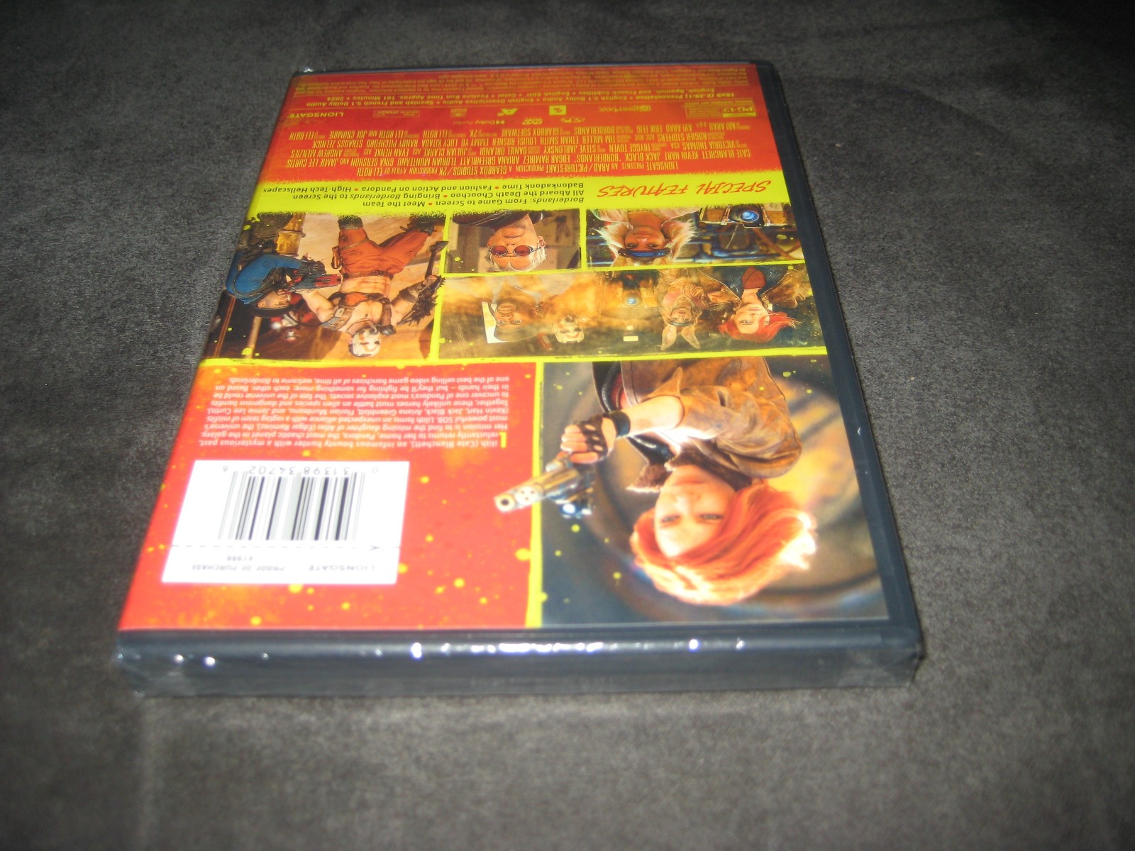 BORDERLANDS (DVD 2024) BRAND NEW – RATED PG-13 – WIDESCREEN – ACTION – ADVENTURE