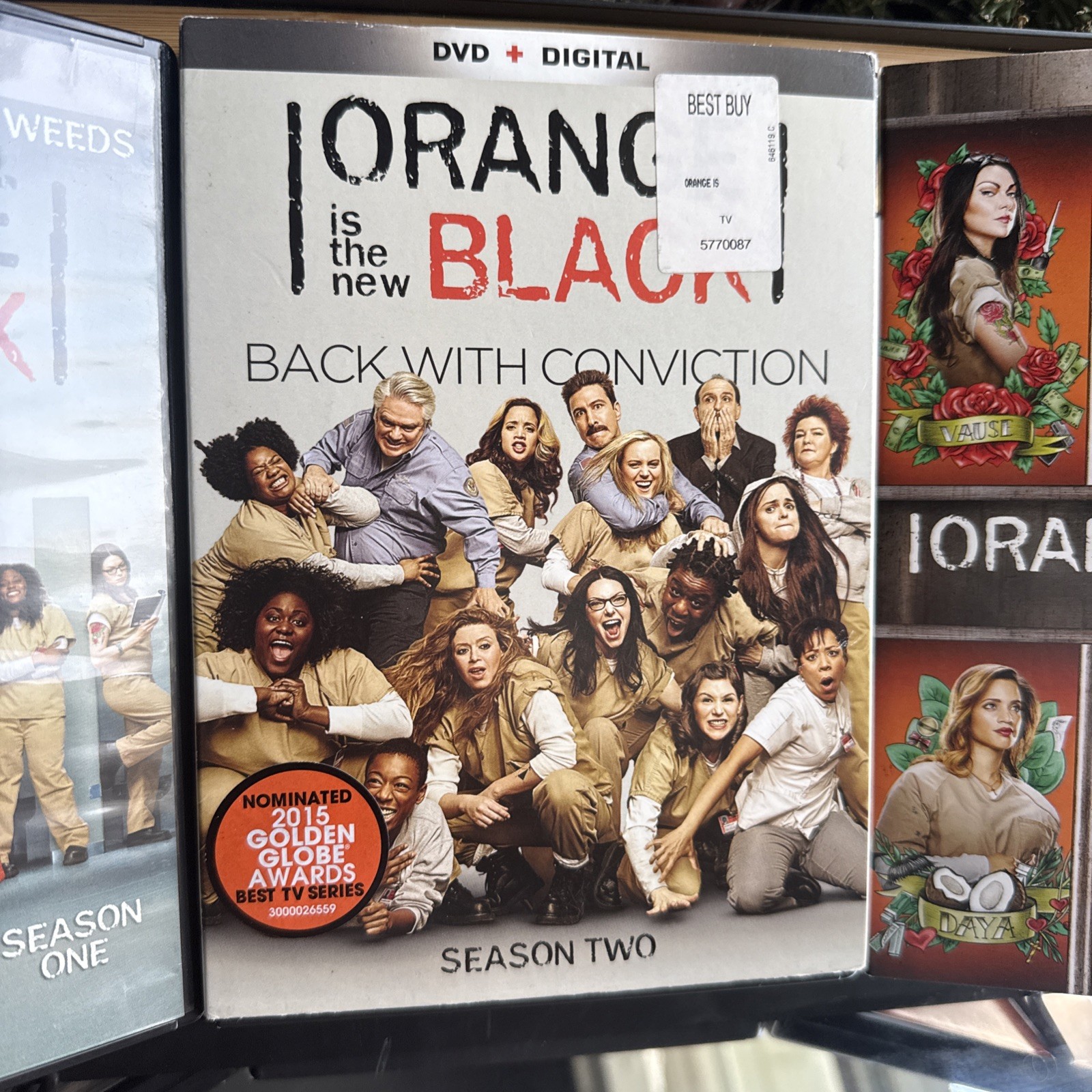 Orange Is The New Black TV Series Seasons 1-3 Season 1 2 3 DVD 12-Disc Set