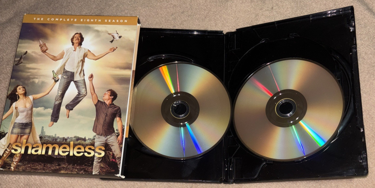 LOT OF 5 DVD Titles, 17-Discs-MULAN, NEMO, STAR TREK, SHAMELESS, ROBINSONS, GOOD