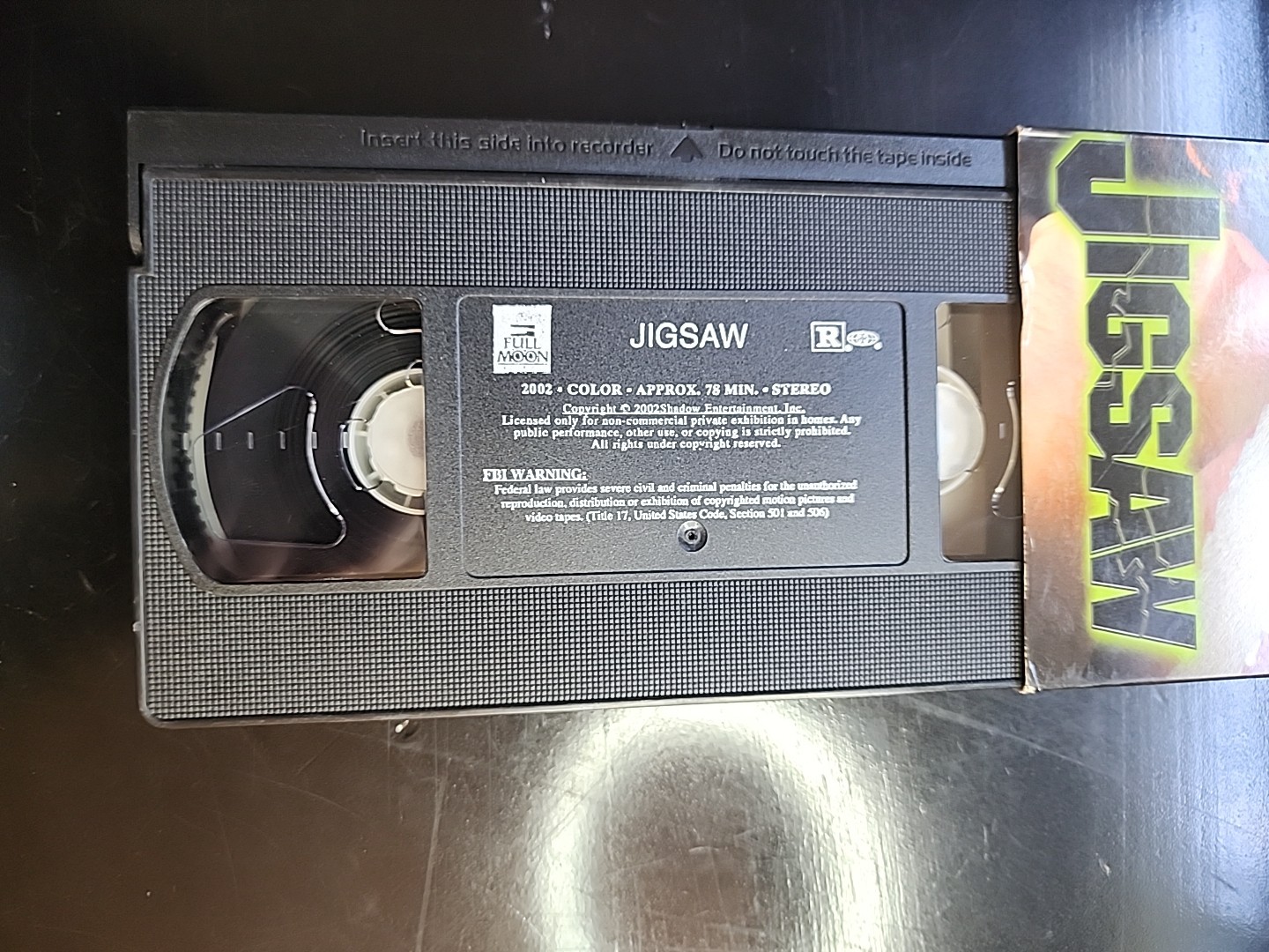 Jigsaw (VHS, 2002) Horror Movie Rare
