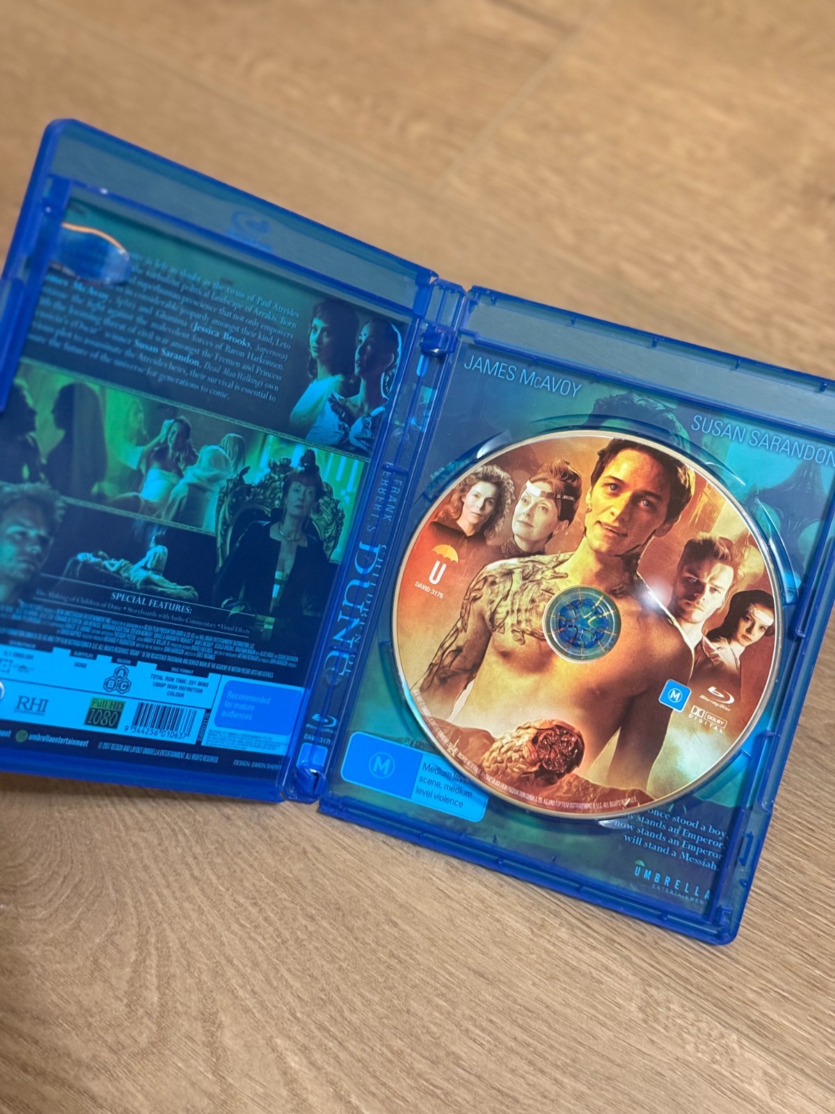 Children of Dune Blu-ray James McAvoy Region Free Sci Fi TV Miniseries