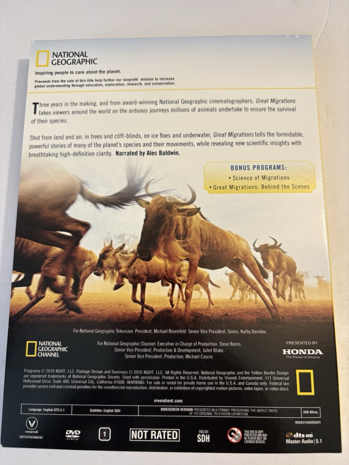 NATIONAL GEOGRAPHIC BEST OF NATURE COLLECTION DVD BOX SET 2014 UNTAMED PREDATORS