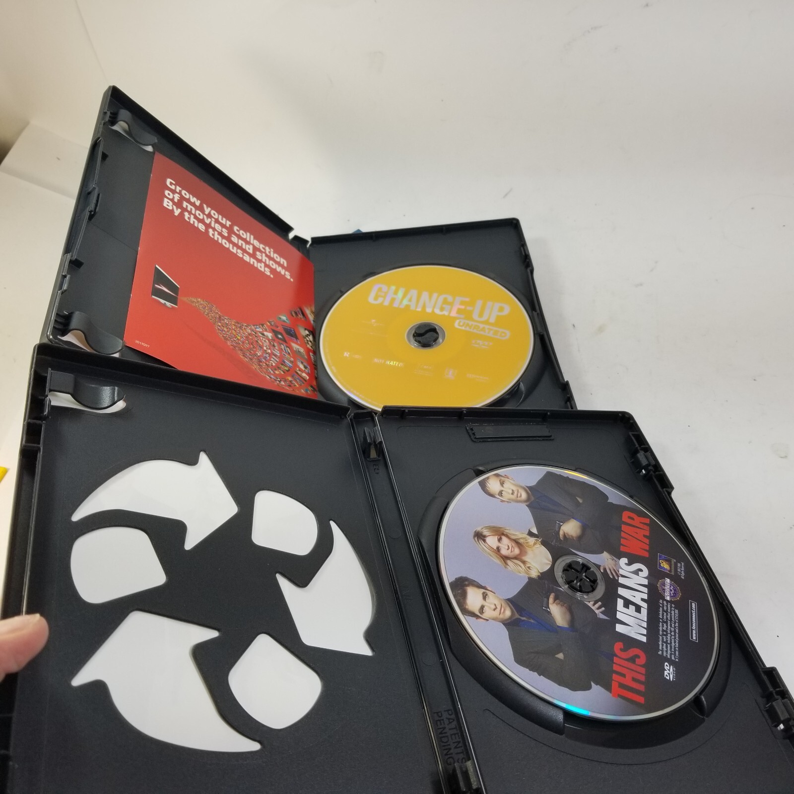 Change- Up Unrated & This Means War – DVD Lot of 2 Movies