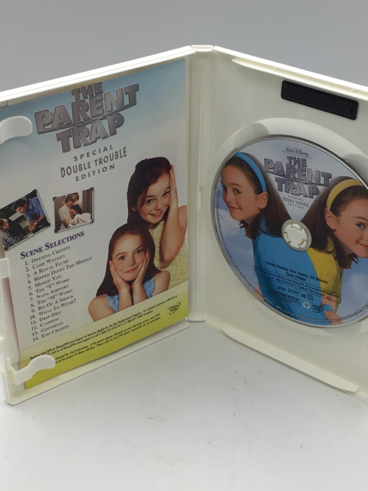 The Parent Trap DVD 1998 Special Double Trouble Edition Lindsay Lohan Dennis