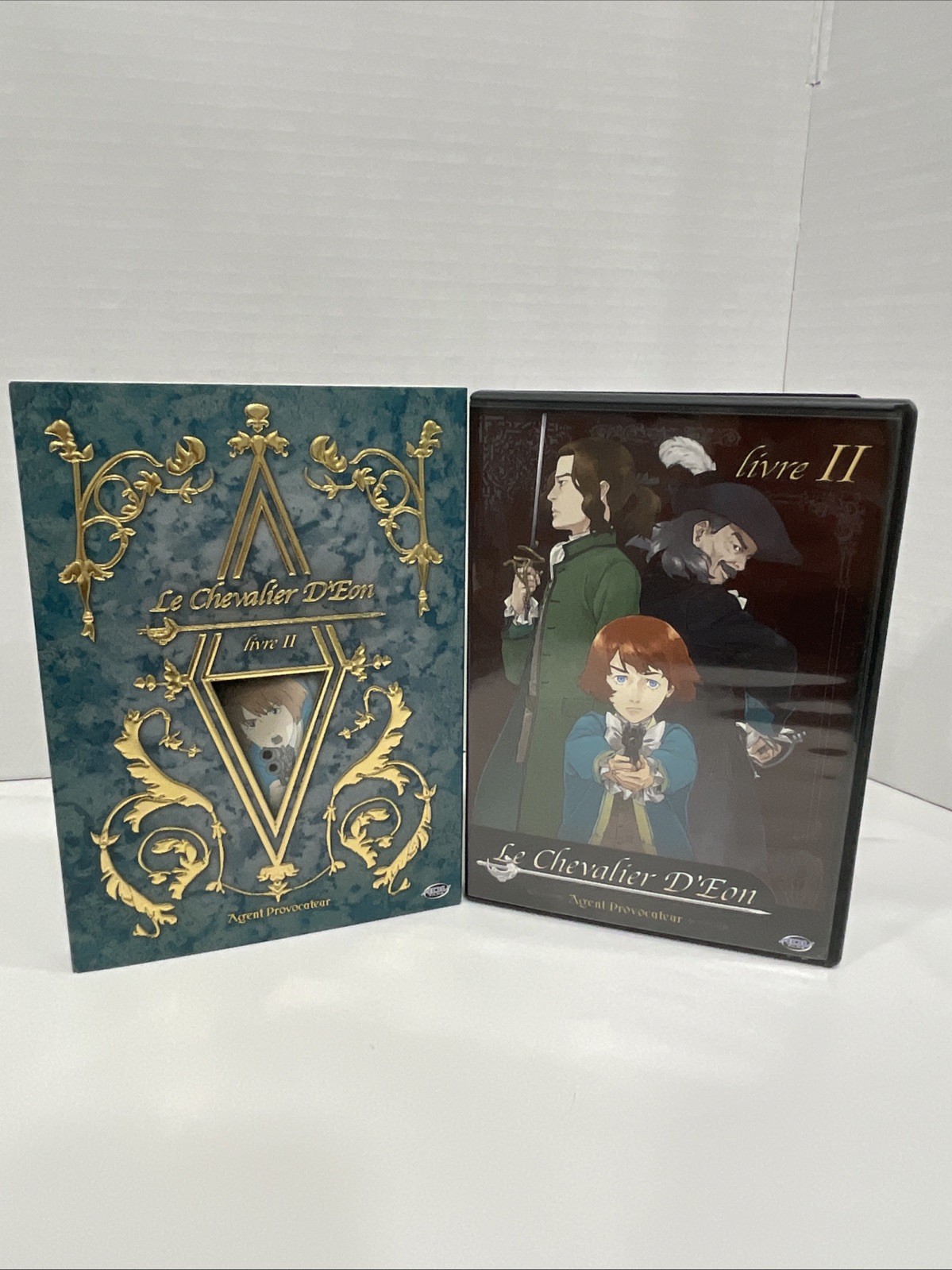 Le Chevalier d’Eon Volume 2 Box Set DVD 6 Disc W/ Slipcovers VGC Japanese Anime