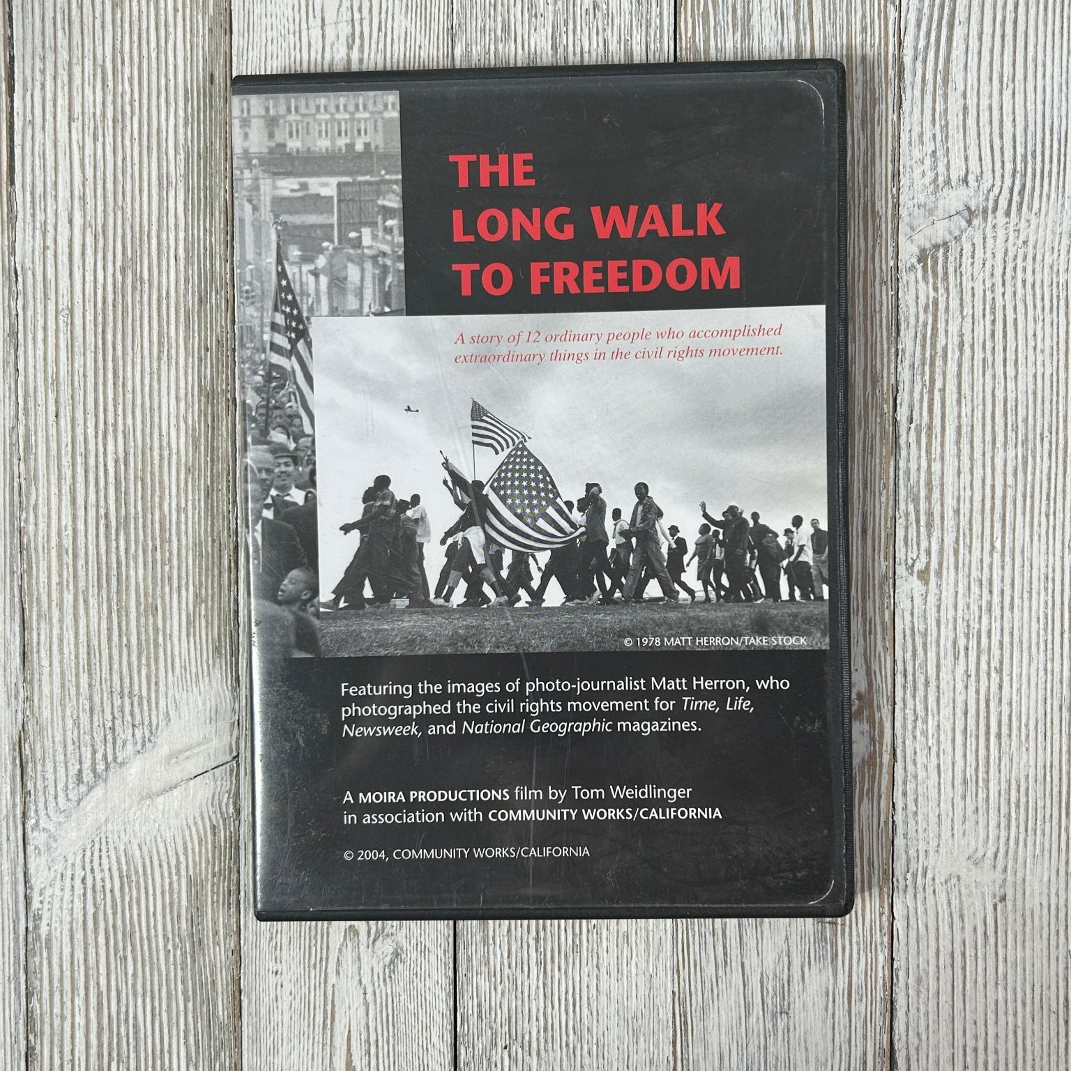 The Long Walk to Freedom DVD 2004 Civil Rights Documentary Teacher’s Guide