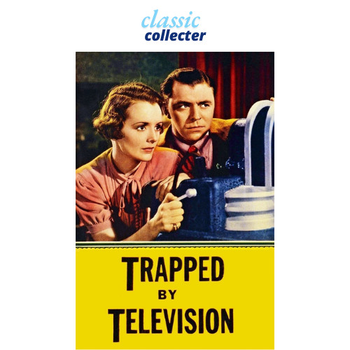 Trapped by Television (1936) Rare Sci-Fi Crime Drama DVD