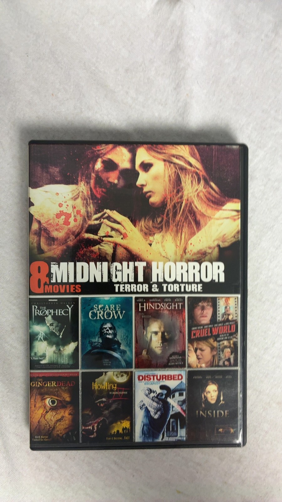 8 Film Midnight Horror Collect DVD **Buy 2+ Save 45%**