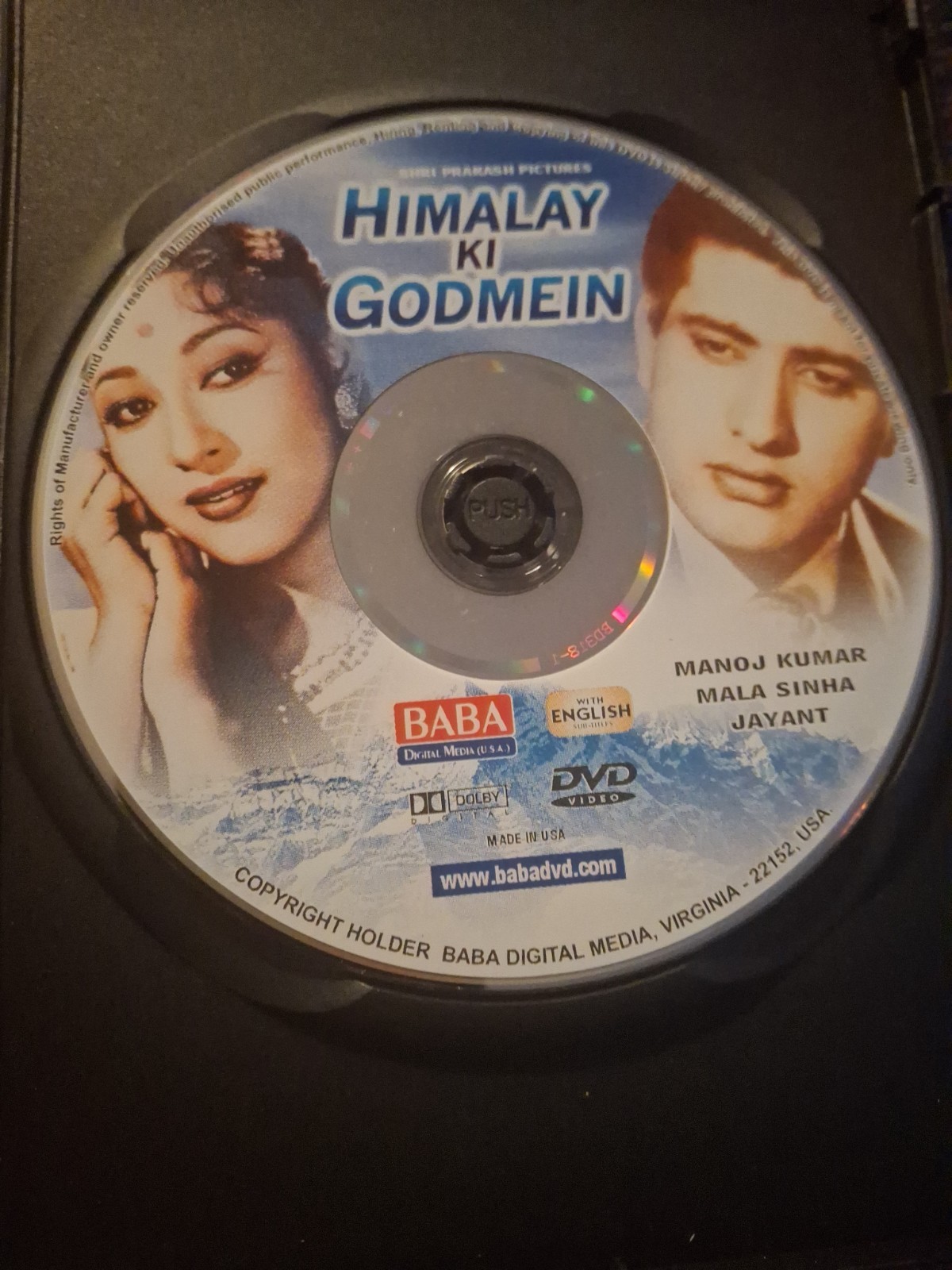 Himalay Ki Godmein Bollywood Hindi DVD