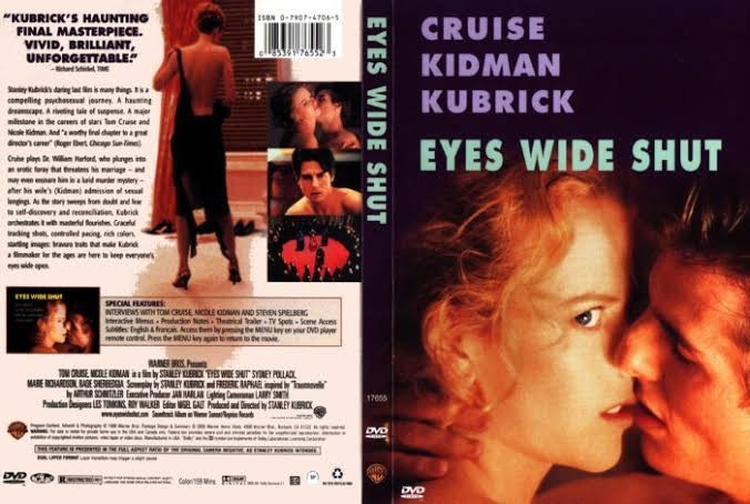 Eyes Wide Shut DVD Stanley Kubrick Tom Cruise Nicole Kidman