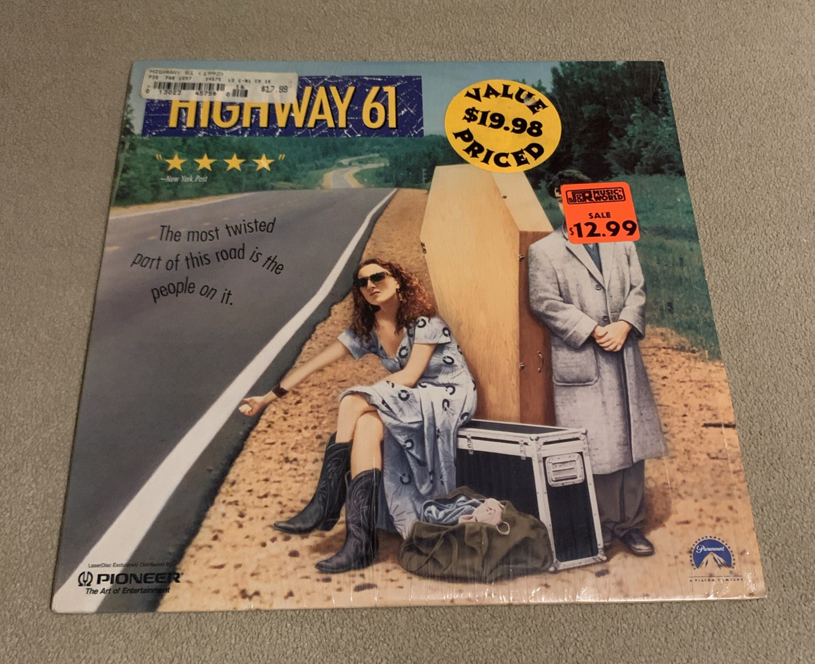 Highway 61 (Laserdisc) Valerie Buhagiar 1992 Great Film 99 Minutes Very Rare!