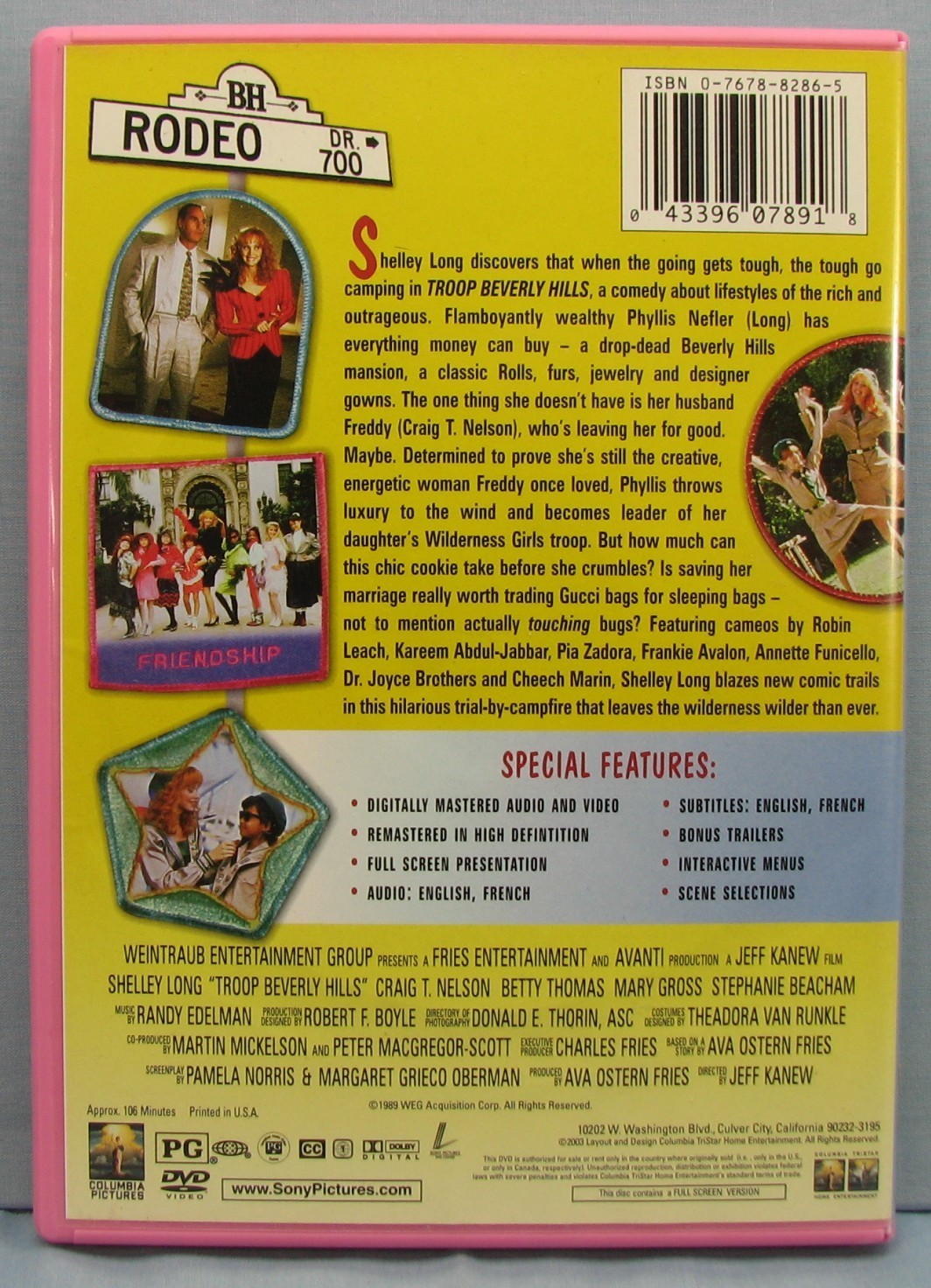 Losin’ It + Troop Beverly Hills (DVD Lot of 2) Shelly Long ~ Comedy