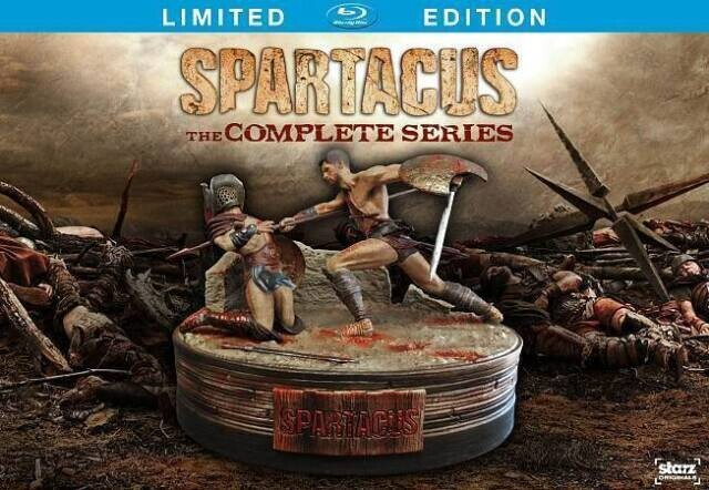 SPARTACUS – Complete Series Blu-Ray BD – Limited Edition ~NEW/SEALED~ FREE SHIP