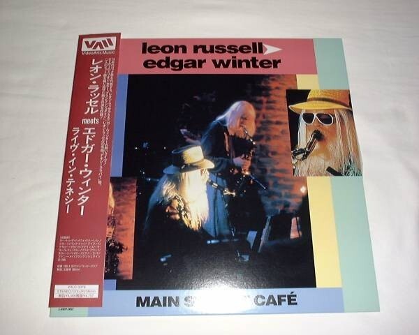LaserDisc Live Tennessee Leon Russell Edgar Winter