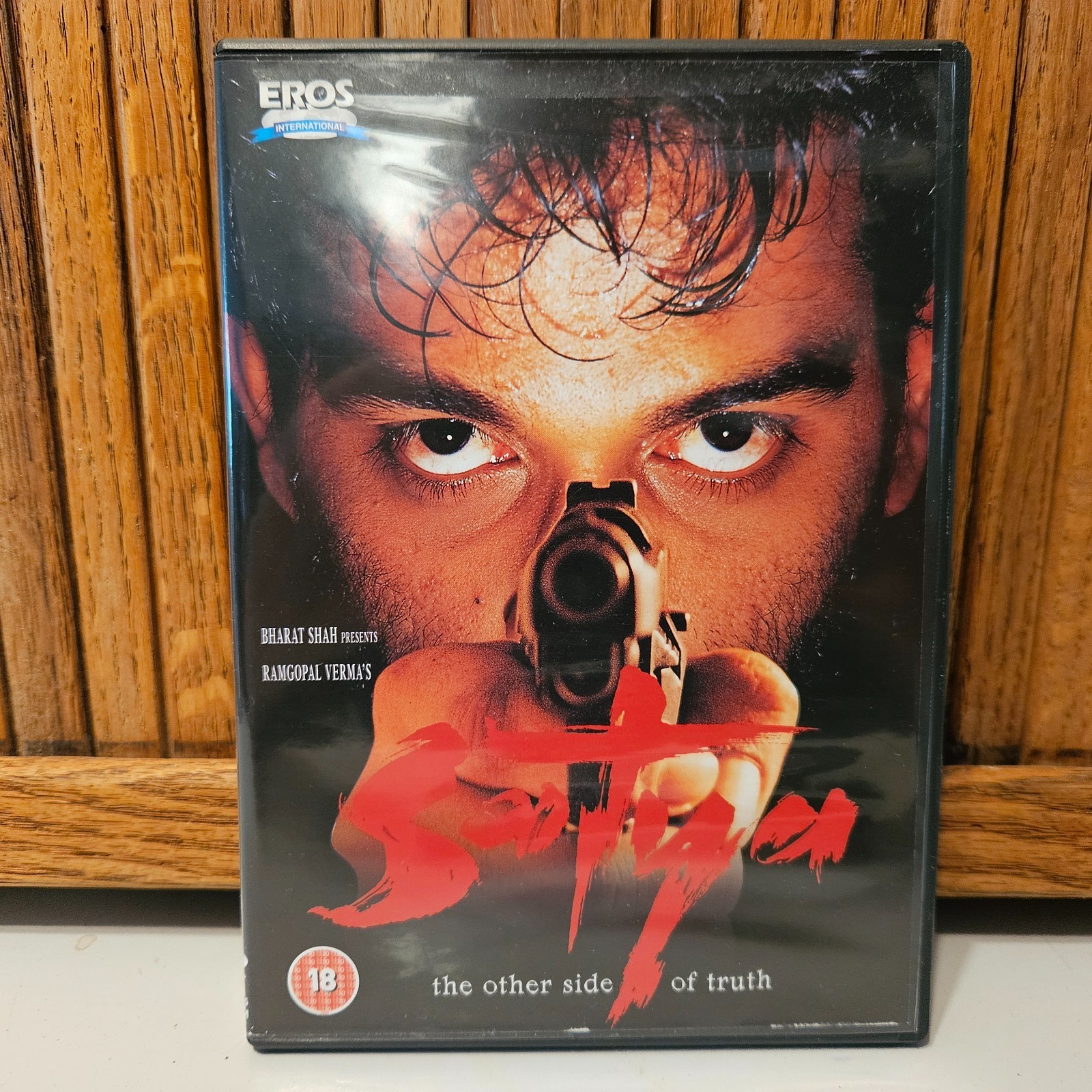 Satya DVD ex library 1998 EROS Bollywood Film Ramgopal Verma
