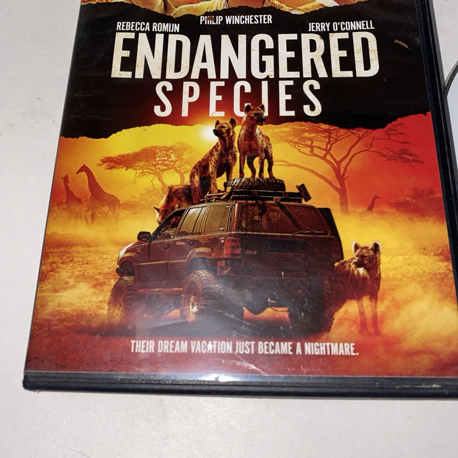 Endangered Species DVD 2021 Action Thriller Rebecca Romijn Philip Winchester