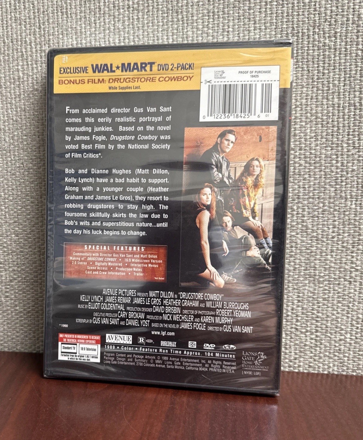 Drugstore Cowboy DVD Walmart Exclusive 2-pack Matt Dillon Kelly Lynch