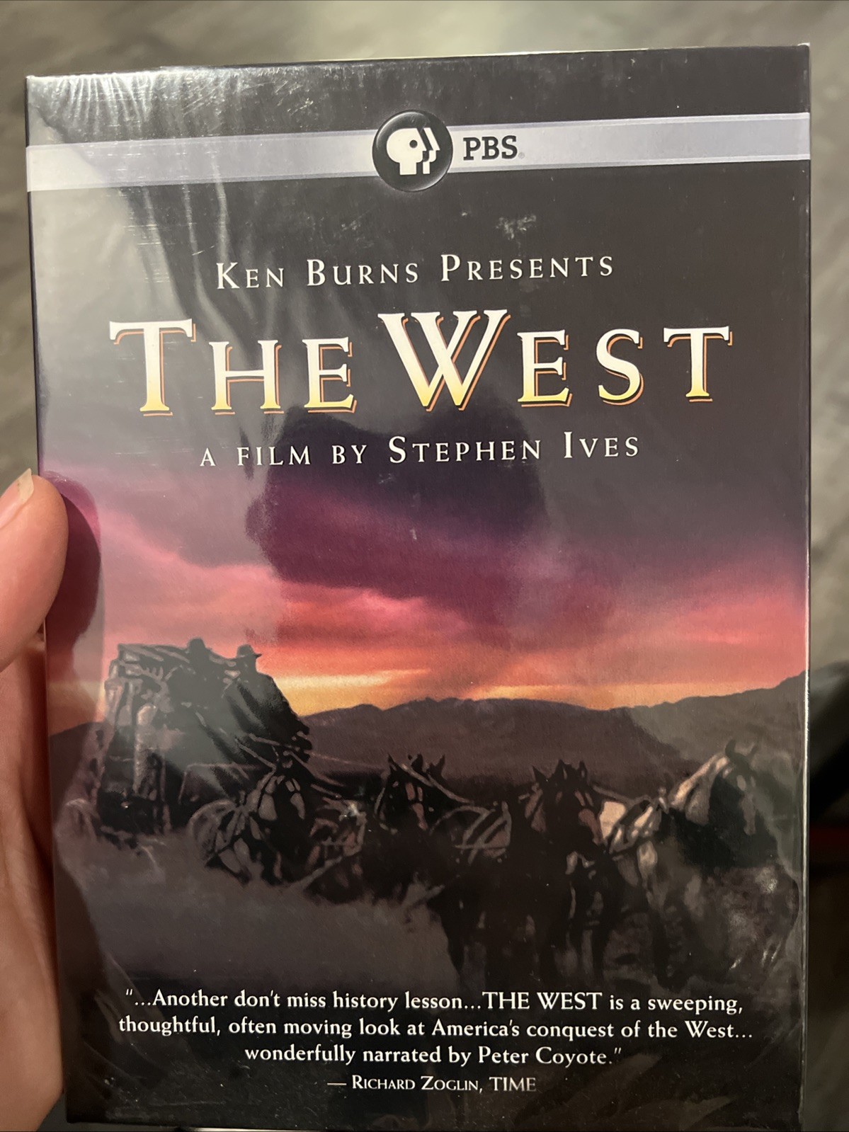 Ken Burns Presents THE WEST – A Film by Stephen Ives (DVD 5- Disc New) A37