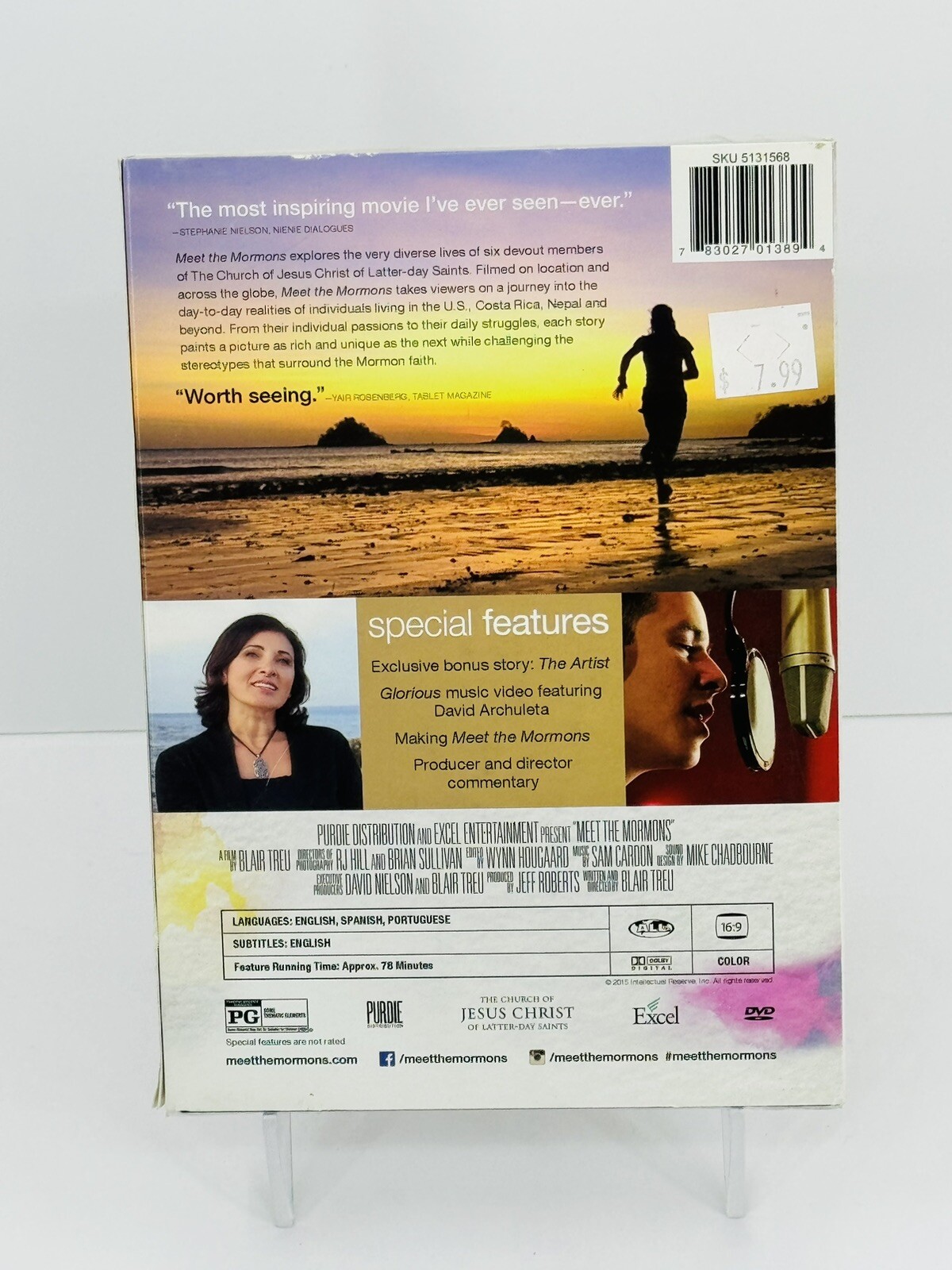 Meet the Mormons (DVD, 2015) NEW