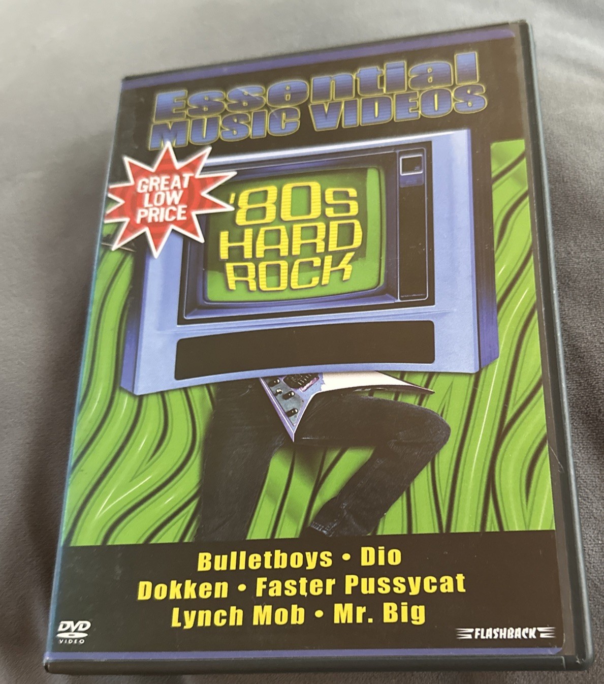ESSENTIAL MUSIC VIDEOS – 80s Hard Rock – Bulletboys Dio Dokken Mr. Big DVD