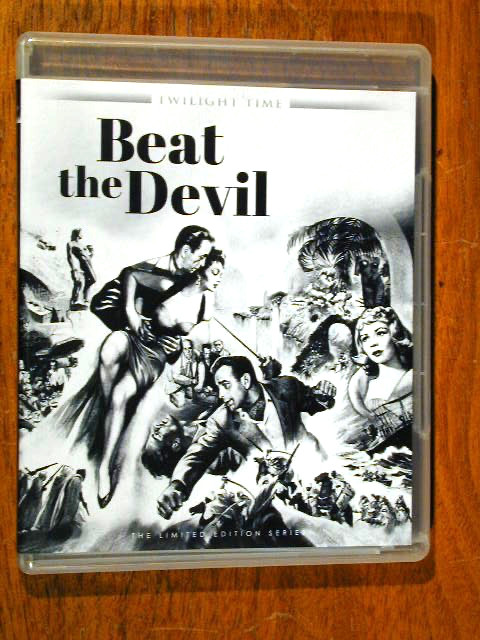 BEAT THE DEVIL 1953 BLU RAY TWILIGHT TIME HUMPHREY BOGART JOHN HUSTON ONE PLAY