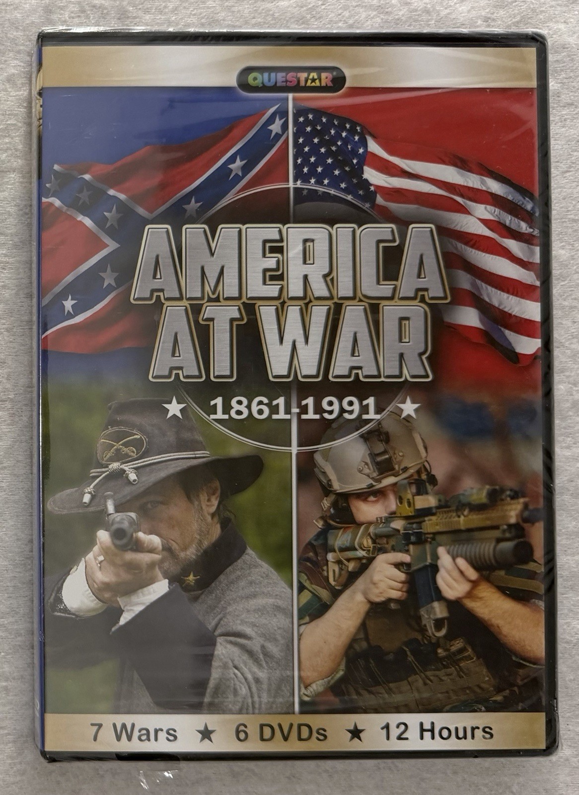 America at War 1861-1991 / 7 Wars 6 DVDs 12 Hours NEW SEALED