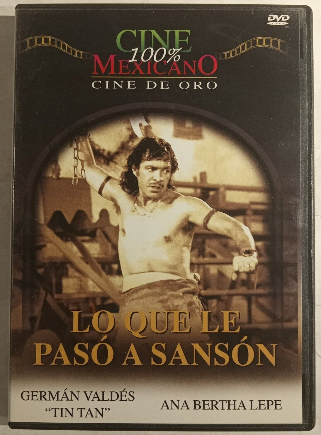 LO QUE LE PASO A SANSON, MOVIE BY TIN TAN / ANA BERTHA LEPE 2009 MEX DVD, COMEDY