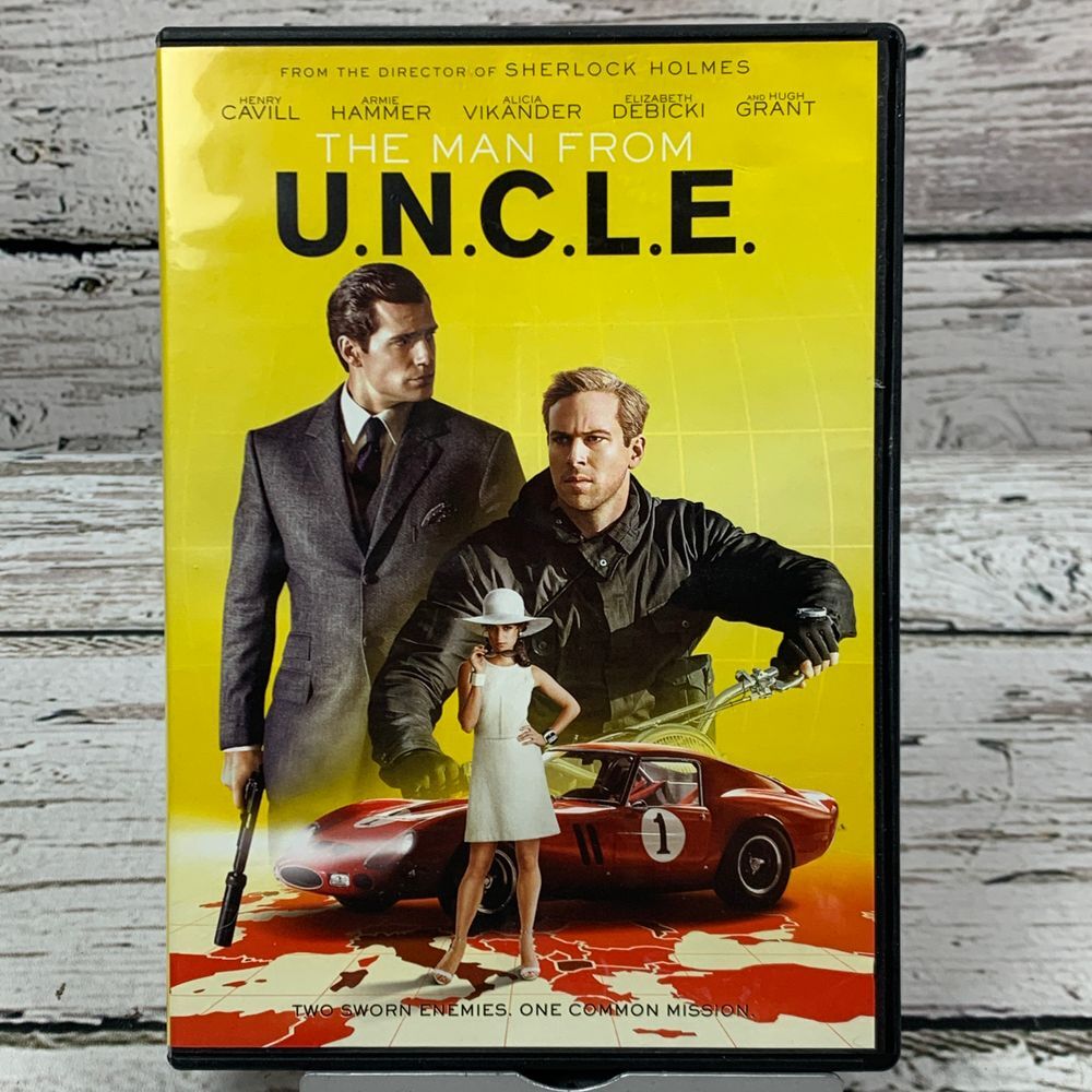 The Man from U.N.C.L.E. [DVD 2015] Movie Action Spy Thriller Guy Ritchie Film