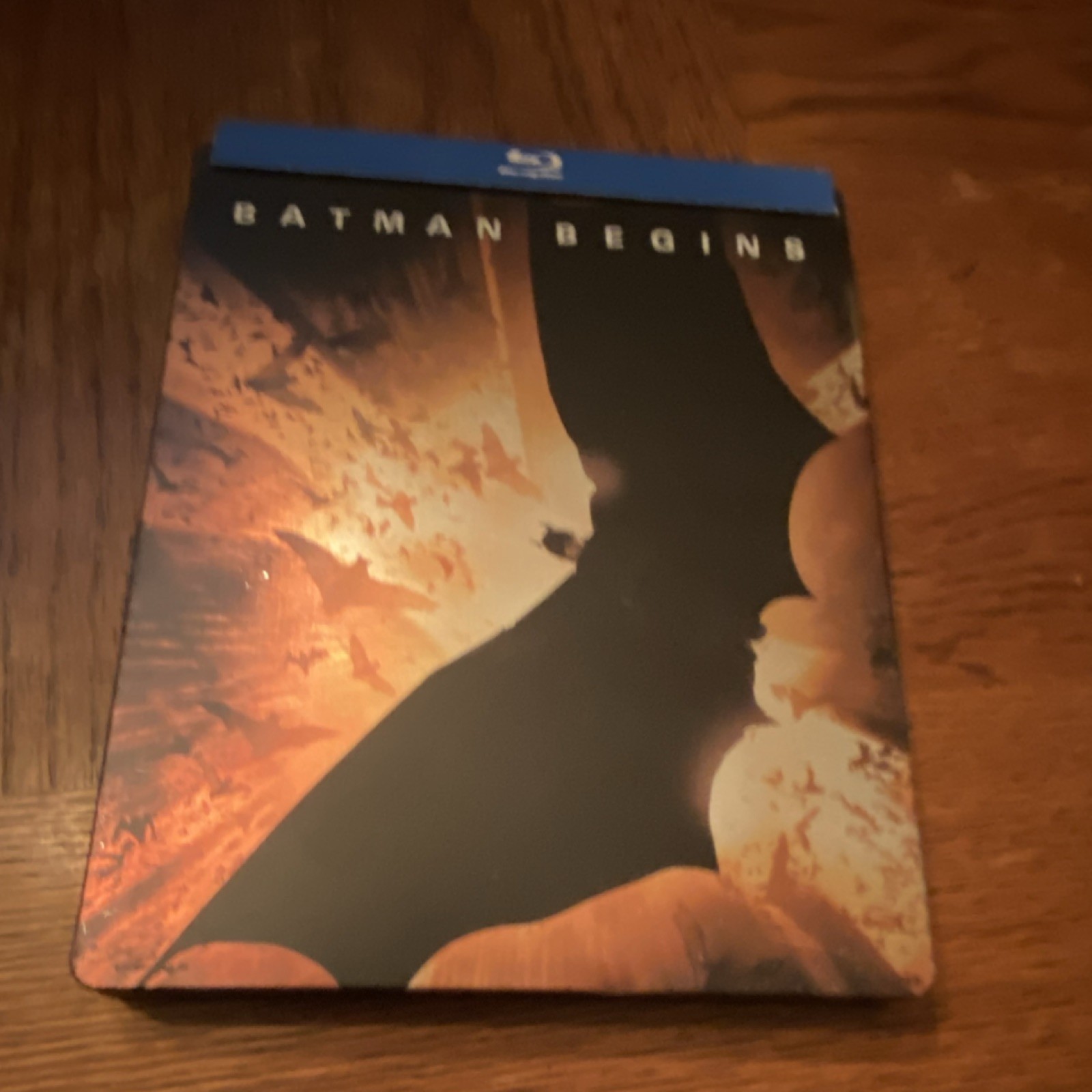DARK KNIGHT TRILOGY STEELBOOK BLU RAY BATMAN BALE GOOD-NEAR MINT (READ/SEE PICS)