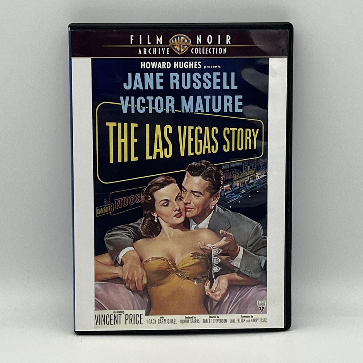 The Las Vegas Story DVD 1952 Film Noir Jane Russell Victor Mature Vincent Price