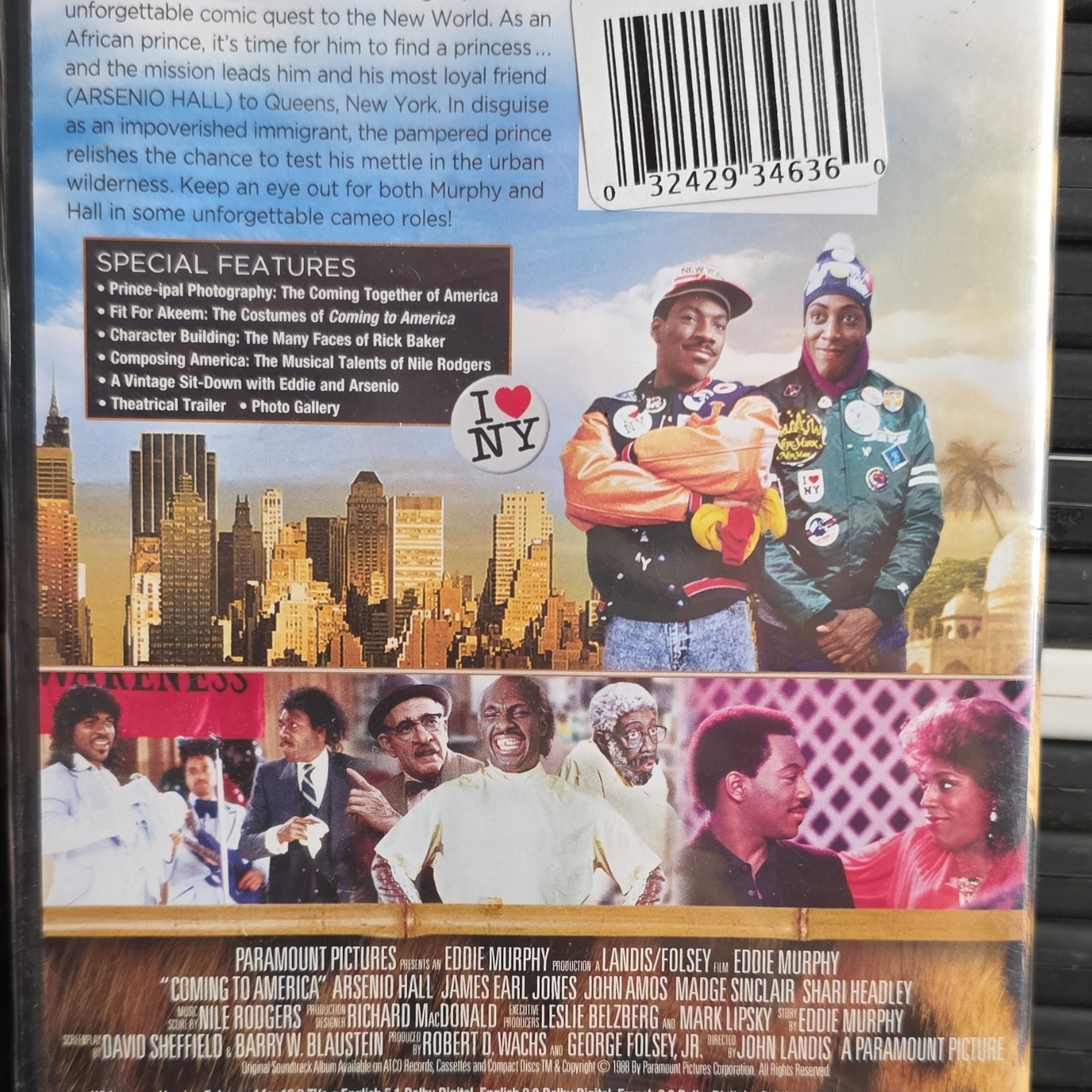 Coming to America Special Collector’s Edition DVD Eddie Murphy R Tall Case