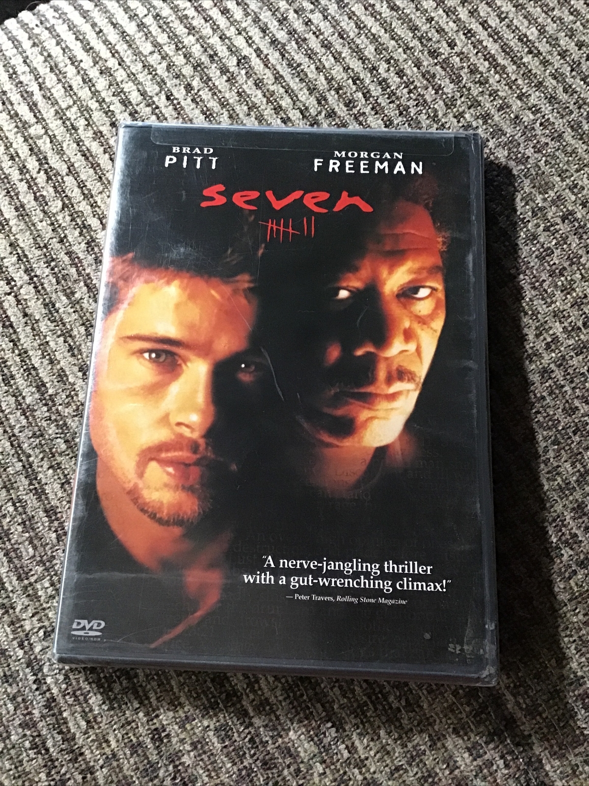 SEVEN 1995 DVD BRAND NEW NEW LINE PRINT BRAD PITT MORGAN FREEMAN WIDESCREEN