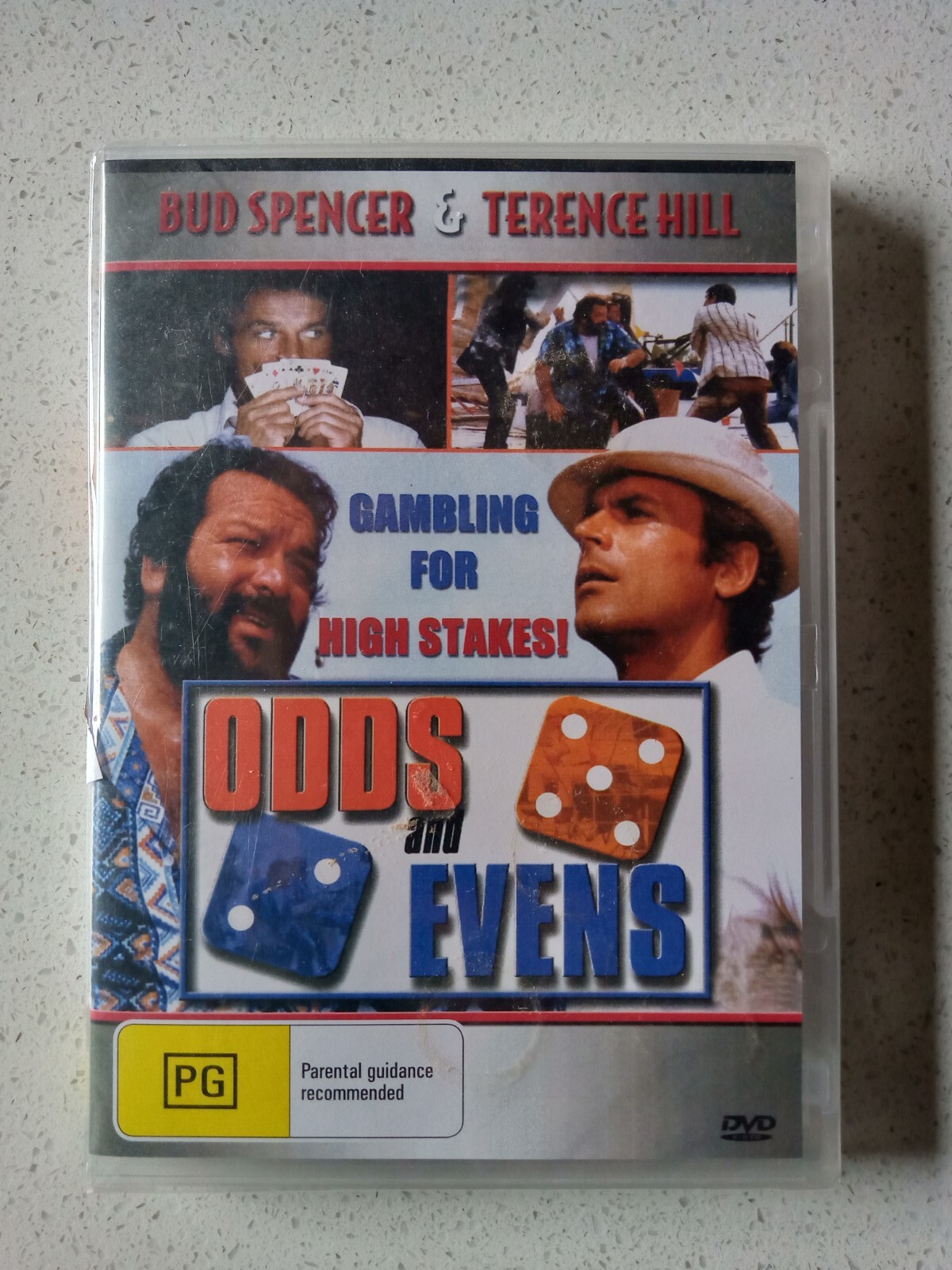 ODDS & ENDS BUD SPENCER & TERENCE HILL DVD. NEW SEALED FREE POST AND TRACKING