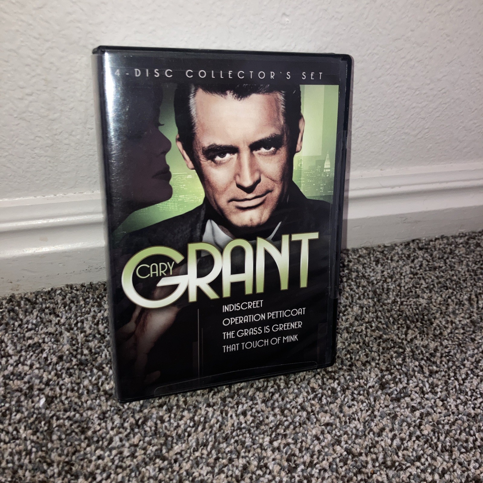 The Cary Grant Collection (DVD, 2008, 4-Disc Set) NEW Authentic SHIPS FAST